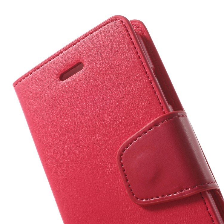 MERCURY Goospery Sonata Diary Stand Leather Protective Case for iPhone 6 Plus / 6s Plus - Rose-8