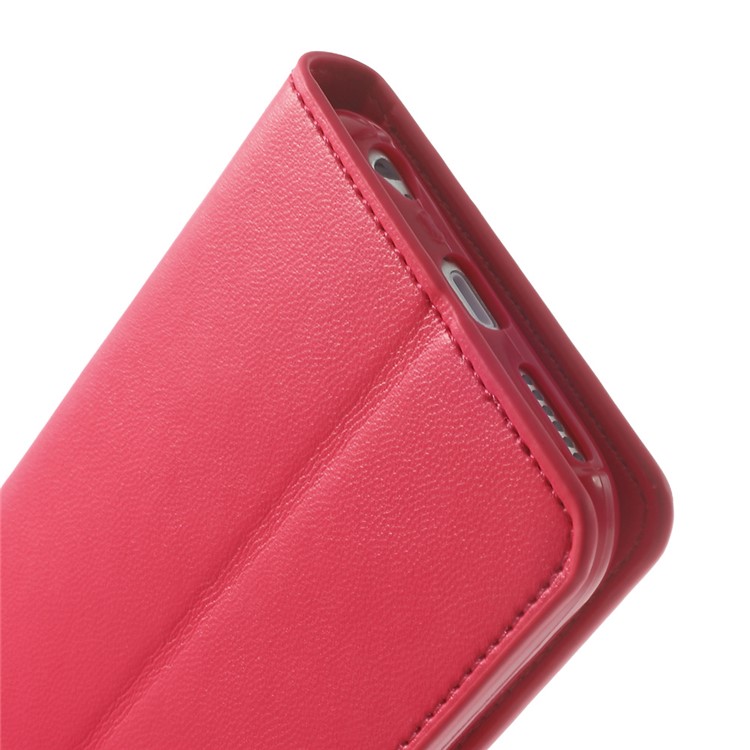 MERCURY Goospery Sonata Diary Stand Leather Protective Case for iPhone 6 Plus / 6s Plus - Rose-9