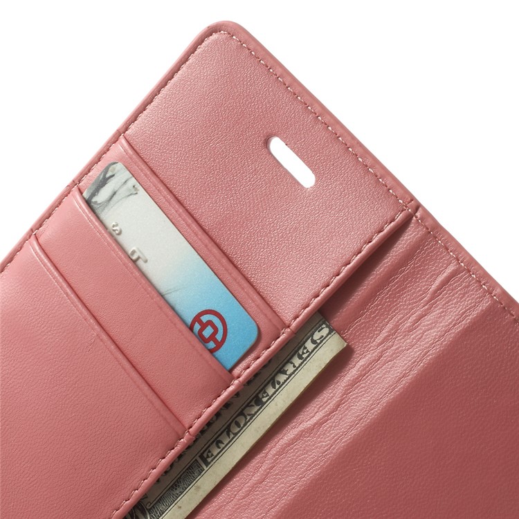 Mercury GOOSPERY for iPhone 6 Plus / 6s Plus Goospery Sonata Diary Stand Leather Skin Case - Pink-6