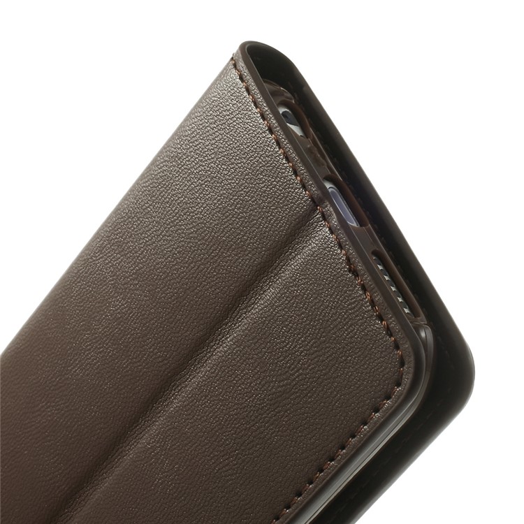 Mercury GOOSPERY for iPhone 6 Plus / 6s Plus Goospery Sonata Diary Stand Leather Magnetic Case - Coffee-9