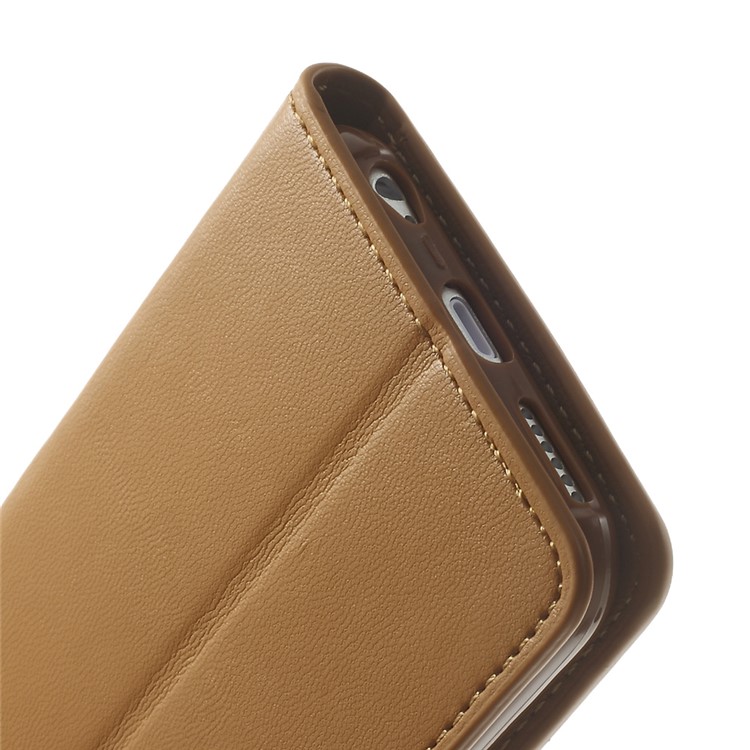 MERCURY Goospery Sonata Diary Stand Leather Phone Case for iPhone 6 Plus / 6s Plus - Brown-8