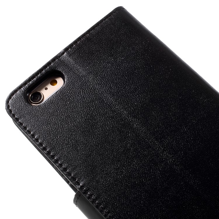 MERCURY GOOSPERY Sonata Diary Wallet Leather Case for iPhone 6s Plus / 6 Plus - Black-8