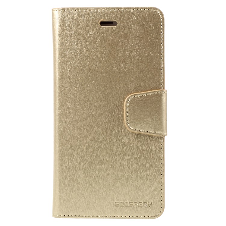 MERCURY GOOSPERY Sonata Diary Leather Case for iPhone 6s Plus / 6 Plus - Gold-3