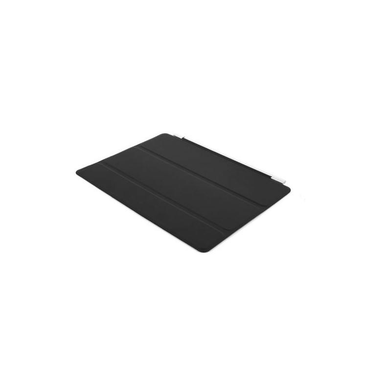 Tri-Fold Single Front Smart Leather Skin Cover w/ Stand for iPad Air 2 - Black-1