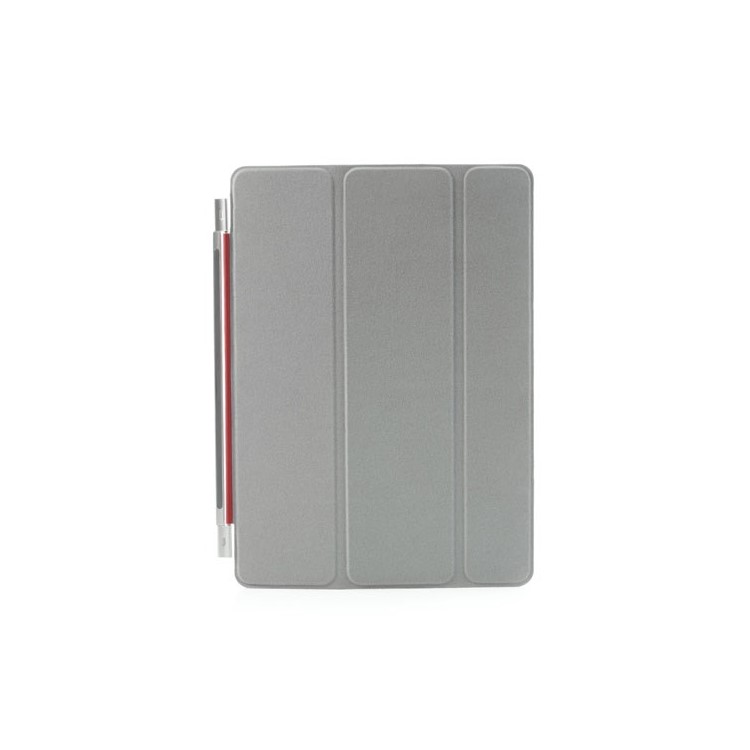 Tri-Fold Single Front Smart Leather Cover Auto Sleep/Wakeup for iPad Air 2 - Red-3