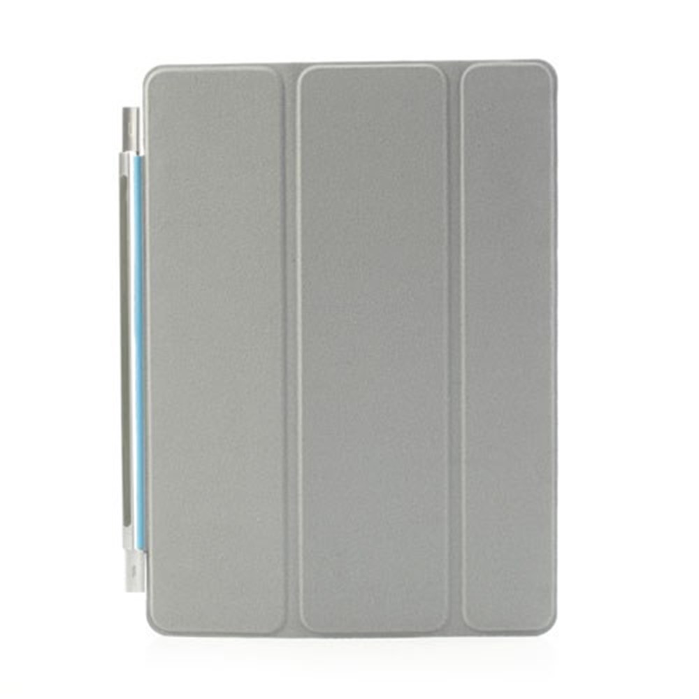 Slim Fit PU Leather Case Cover Smart Tri-Fold Protector Auto Sleep/Wakeup for iPad Air 2 - Blue-3