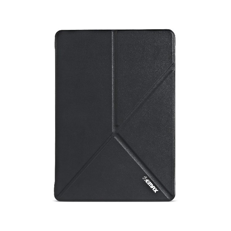 REMAX Transformer Series for iPad Air 2 Origami Stand Smart Leather Case - Black-1