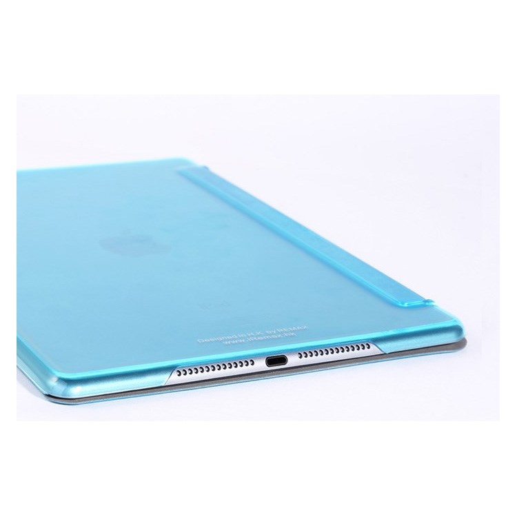 REMAX for iPad Air 2 Transformer Series Origami Stand Smart Leather Cover - Blue-11