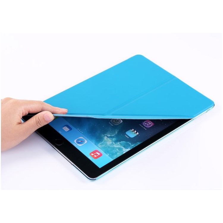 REMAX for iPad Air 2 Transformer Series Origami Stand Smart Leather Cover - Blue-8