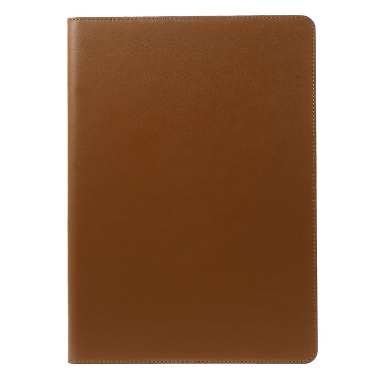 Brown DOORMOON Smart Genuine Leather Stand Case for iPad Air 2-2