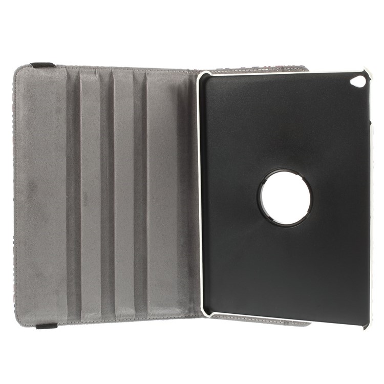 Blue Deer & Red Snow 360-degree Swivel Stand Leather Shell for iPad Air 2 w/ Elastic Band-9