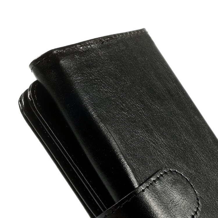 Universal Crazy Horse Wallet Leather Case Pouch for iPhone 6 Plus / 6s Plus, Galaxy Note 4 Etc, Size: 16 x 8cm - Black-8