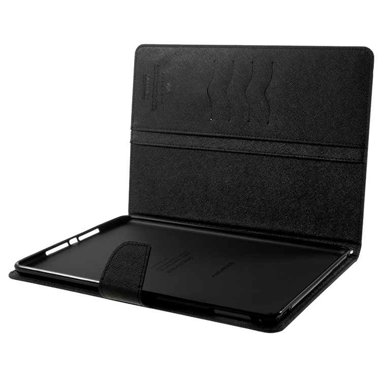 MERCURY Goospery Fancy Diary Leather Stand Case for iPad Air 2 - Black-10