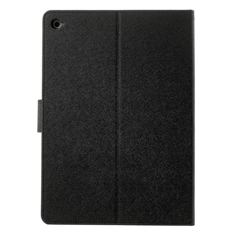 MERCURY Goospery Fancy Diary Leather Stand Case for iPad Air 2 - Black-3