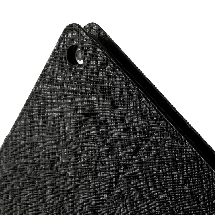 MERCURY Goospery Fancy Diary Leather Stand Case for iPad Air 2 - Black-9