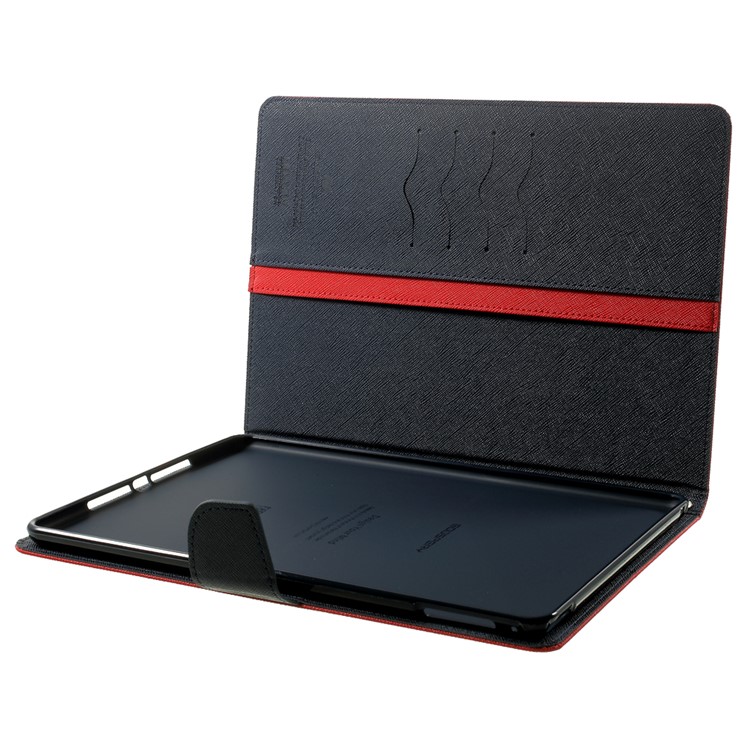 MERCURY Goospery Fancy Diary Leather Stand Case for iPad Air 2 - Red-10