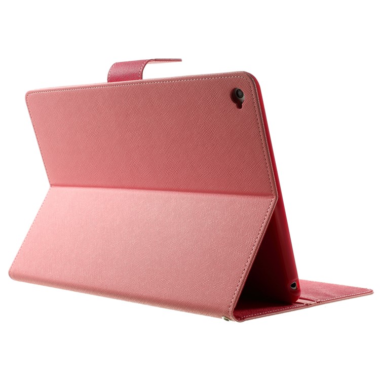 MERCURY Goospery Fancy Diary for iPad Air 2 Wallet Leather Stand Cover - Pink-4