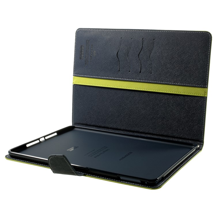 MERCURY Goospery Fancy Diary for iPad Air 2 Wallet Leather Stand Cover - Green-10