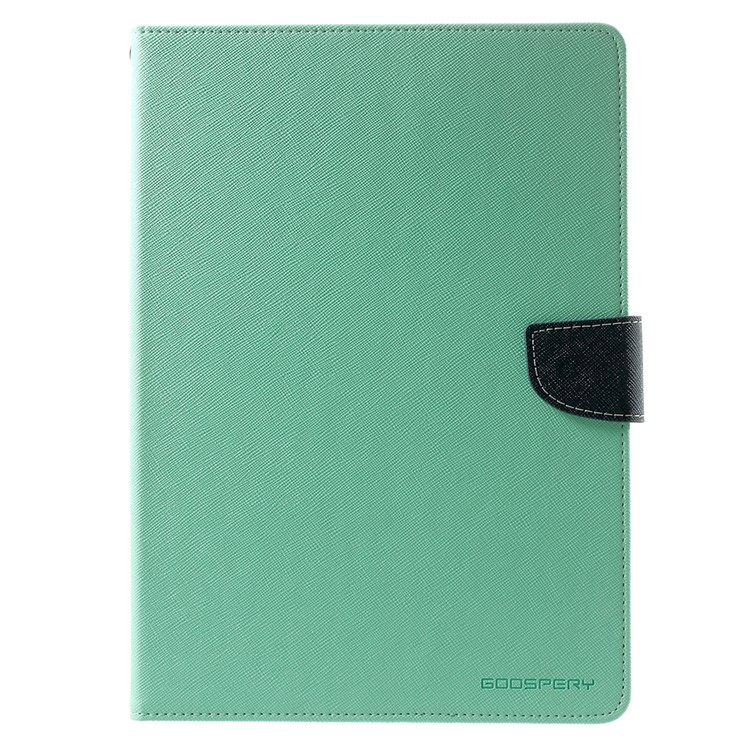 MERCURY Goospery Fancy Diary for iPad Air 2 Wallet Leather Stand Shell - Cyan-2