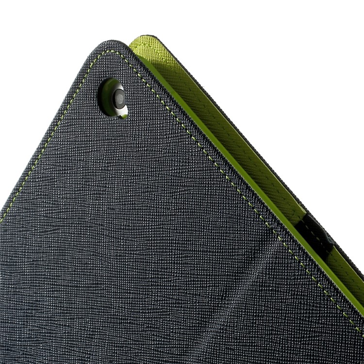 MERCURY Goospery Fancy Diary for iPad Air 2 Wallet Leather Stand Shell - Blue-9