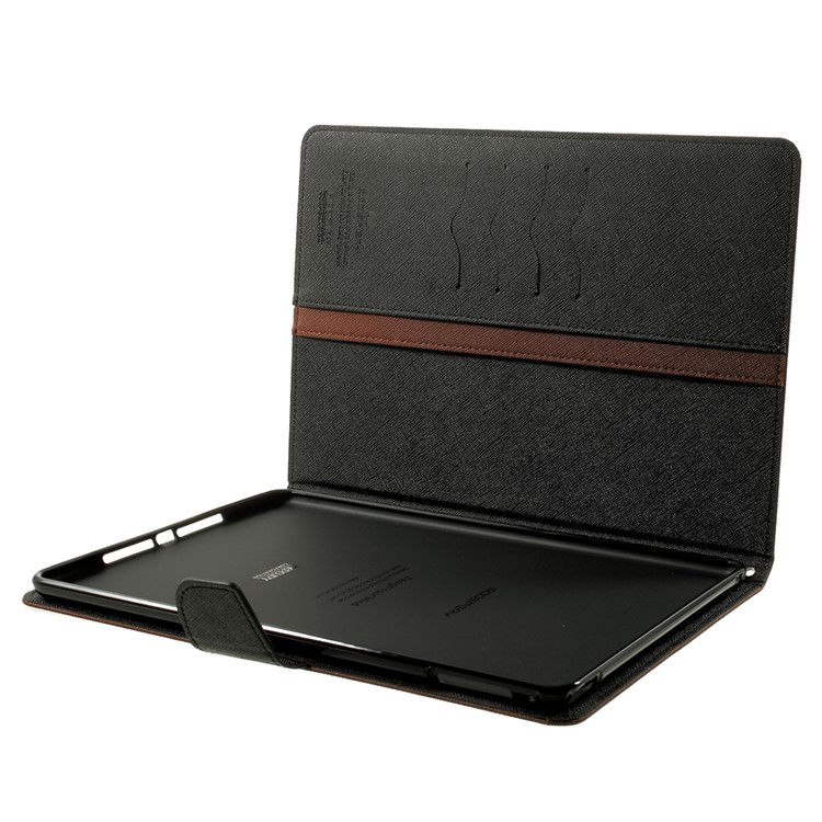 MERCURY Goospery Fancy Diary for iPad Air 2 Wallet Leather Stand Shell - Brown-10