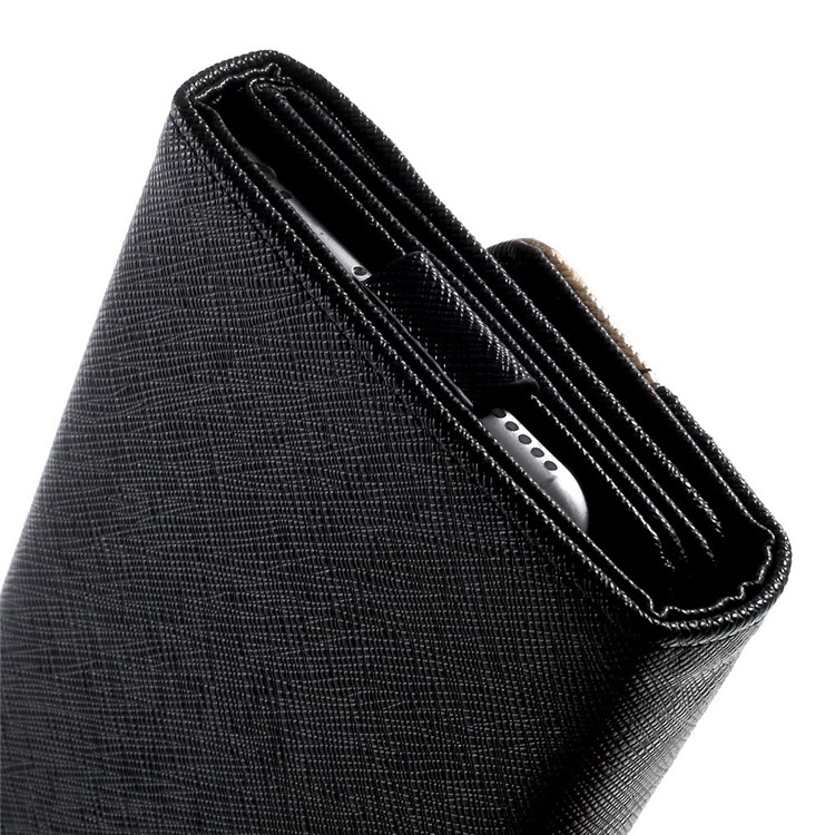 Multiple Slots Wallet Leather Case Pouch for iPhone 7 Plus/ 6 Plus/ 6s Plus, Galaxy Note 4 Etc, Size: 16.5 x 8cm - Black-10