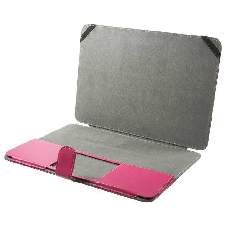 Crazy Horse Leather Protective Case for MacBook Air 13.3 inch - Rose-4