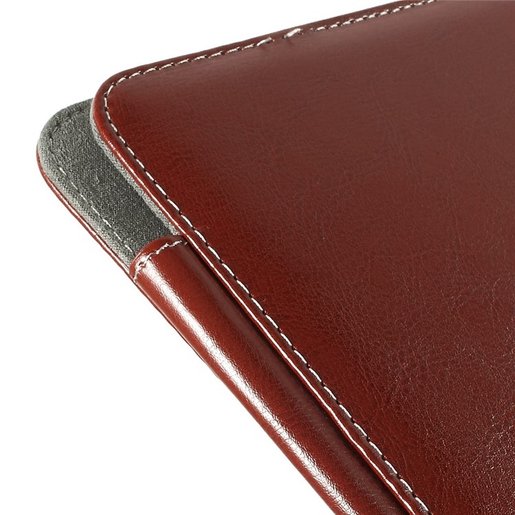 Crazy Horse Leather Shute Shell Для MacBook Air 13,3 Дюйма - Коричневый