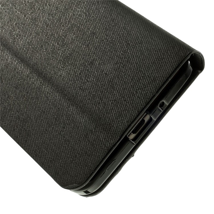Two-color Folio Leather Stand Case for Samsung Galaxy Grand Prime SM-G530H - Black-9