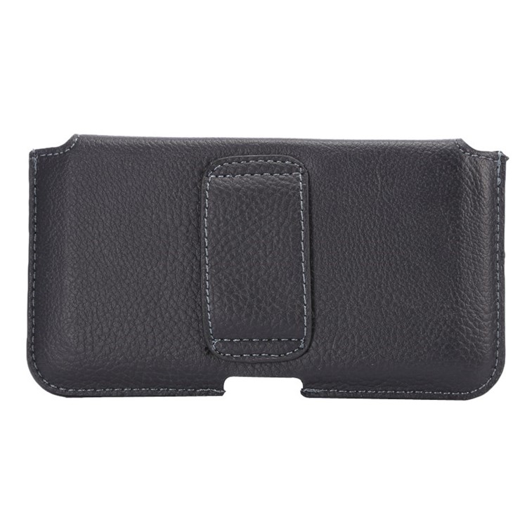 Lychee Texture Universal Waistband Holster for iPhone 8 Plus / Samsung Galaxy S9 /S9+ Etc, Size: 17.5 x 9 x 1.6cm-2