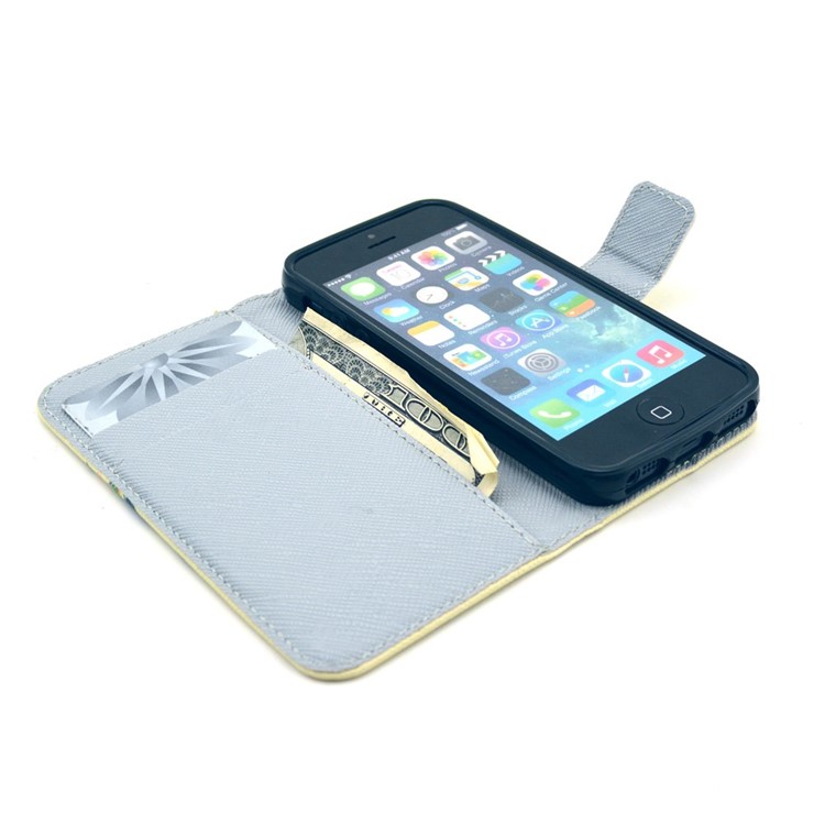 Unique Deer Wallet Leather Stand Case for iPhone SE 5s 5-5