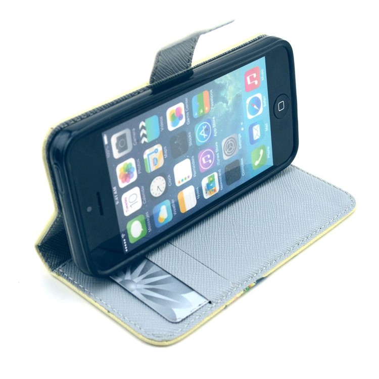 Unique Deer Wallet Leather Stand Case for iPhone SE 5s 5-6