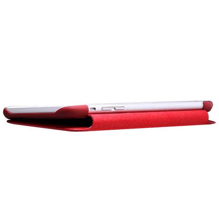 NILLKIN Qin Series Leather Card Holder Case for iPhone 6s / 6 4.7-inch - Red-5