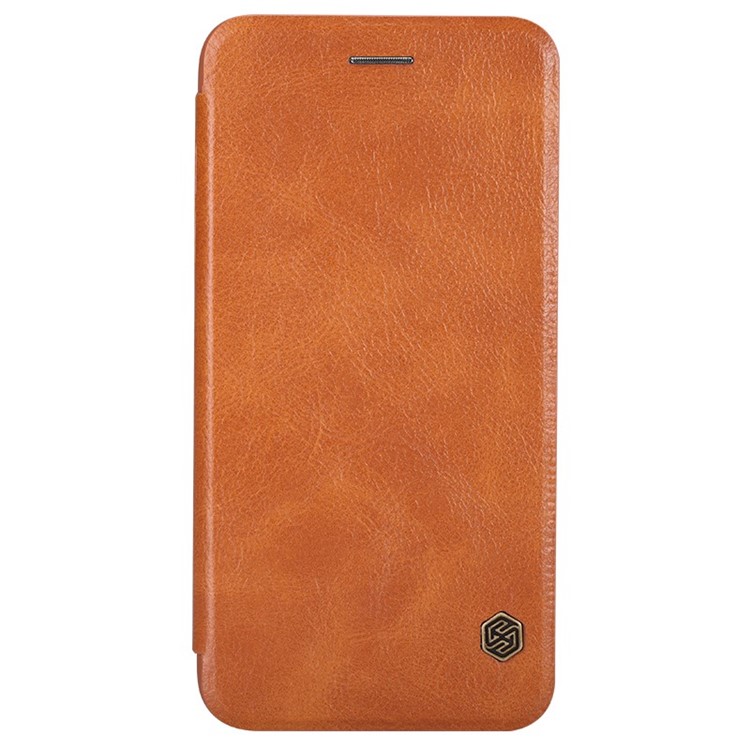 NILLKIN Qin Series Leather Card Holder Cover for iPhone 6s / 6 4.7-inch - Brown
