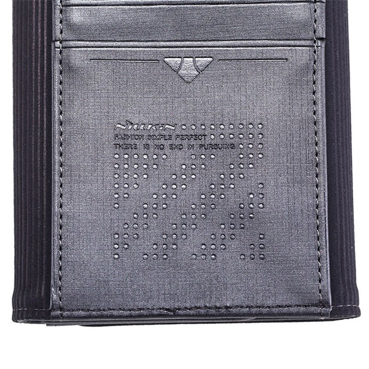 NILLKIN Bazaar Series Leather Case Purse for iPhone 6 Plus / 6s Plus 5.5 Inch - Black-8