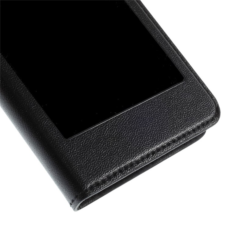 X-FITTED Leather Case for iPhone 6 / 6s 4.7-inch with Anti-peep Privacy Full Touchable Window - Black-7