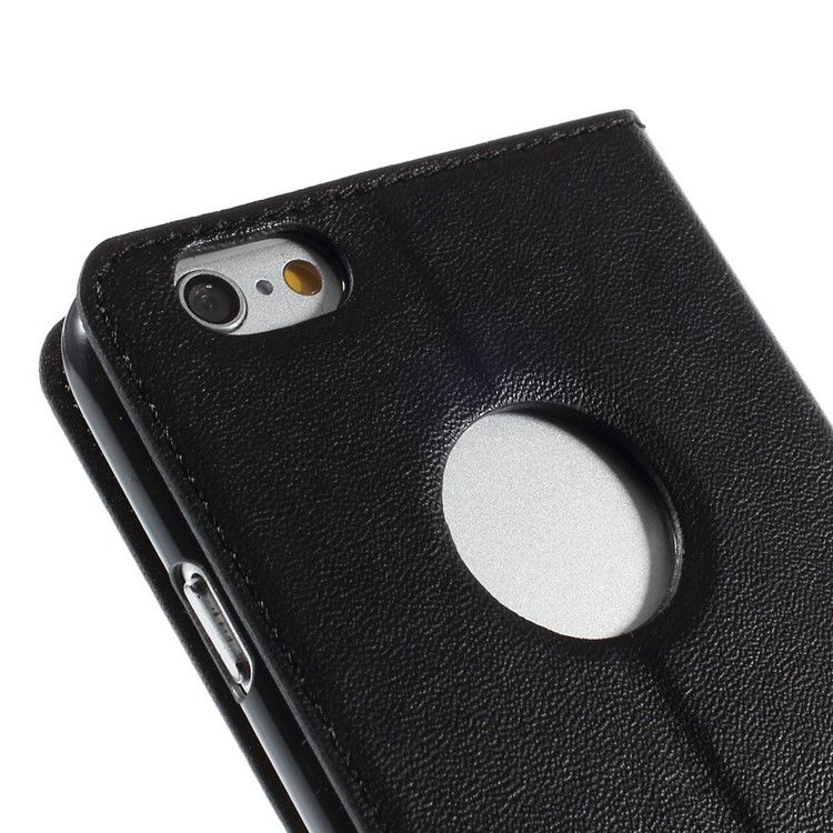 X-FITTED Leather Case for iPhone 6 / 6s 4.7-inch with Anti-peep Privacy Full Touchable Window - Black-8