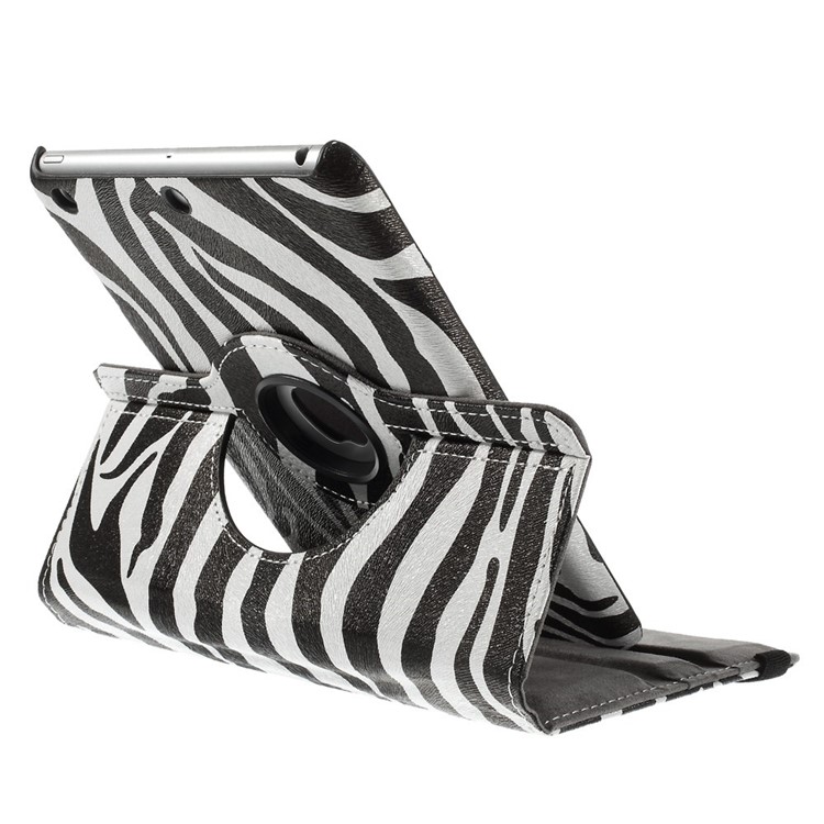 Smart Zebra-striped Leather Case for iPad Mini 1 2 3 with 360 Degree Rotary Stand-6