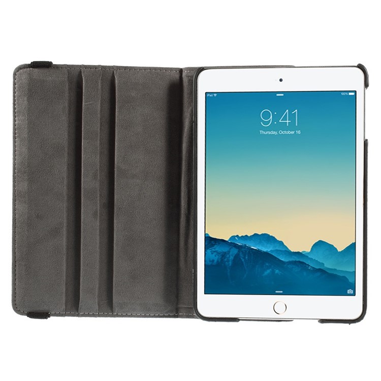 Smart Zebra-striped Leather Case for iPad Mini 1 2 3 with 360 Degree Rotary Stand-7