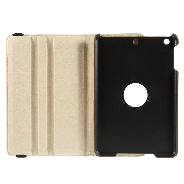 Brown Camouflage Smart Leather Cover for iPad Mini 1 2 3 with 360 Degree Rotary Stand-10