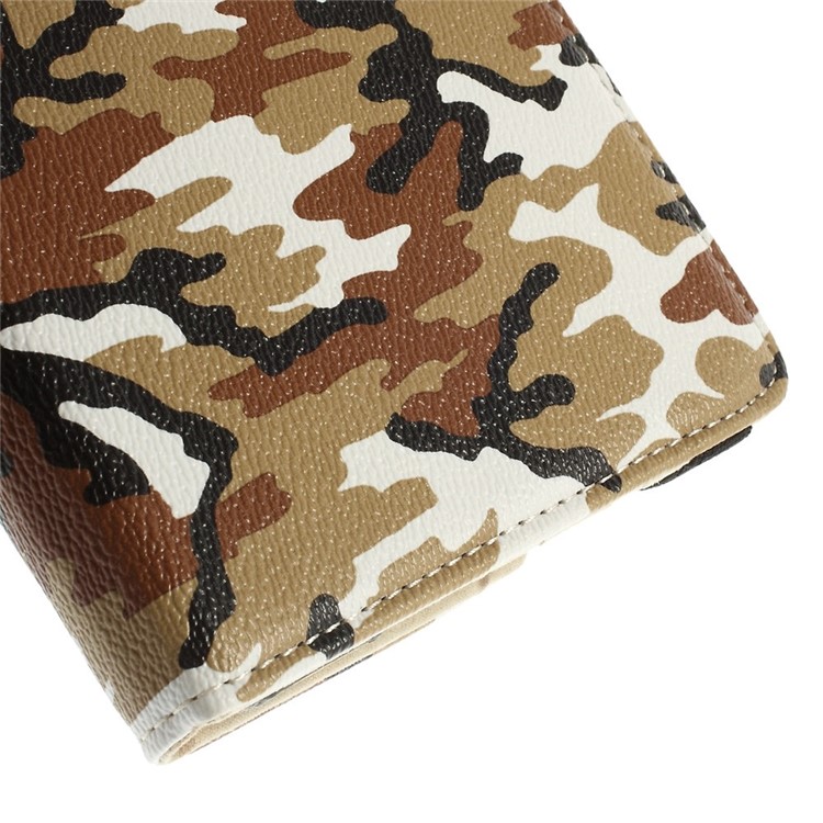 Brown Camouflage Smart Leather Cover for iPad Mini 1 2 3 with 360 Degree Rotary Stand-9