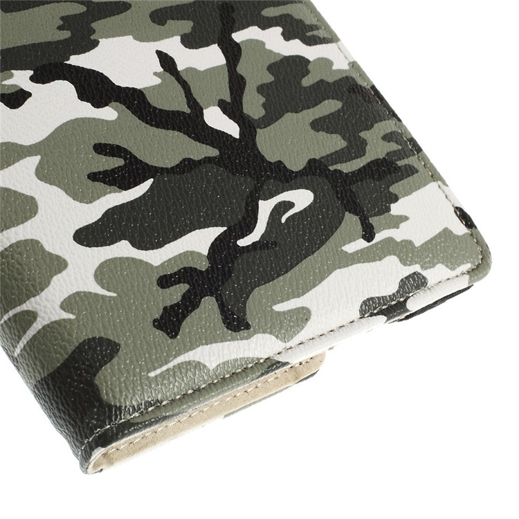 Army Green Camouflage Smart Leather Cover for iPad Mini 1 2 3 with 360 Degree Rotary Stand-8