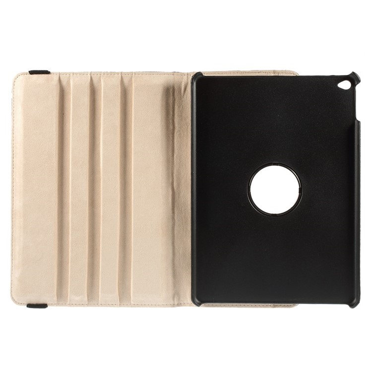 Camouflage Pattern Swivel Stand Smart Leather Cover for iPad Air 2 - Army Green-8