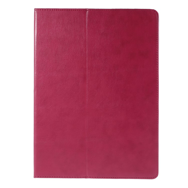 Leatherette Smart Case Cover with Stand for iPad Pro 12.9 - Rose-2