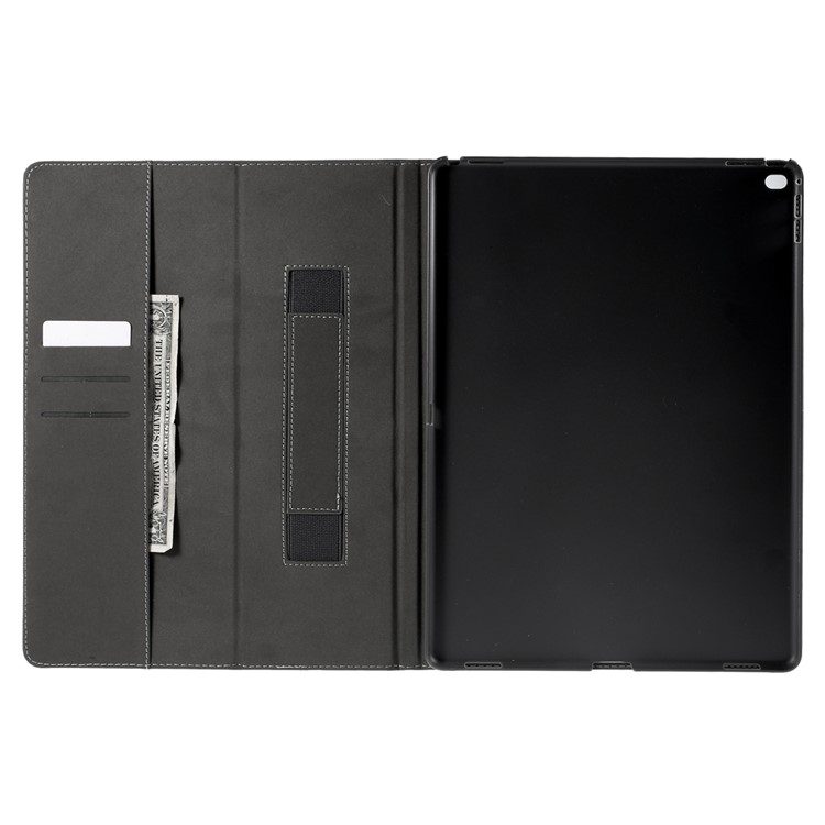 Leatherette Smart Case Cover with Stand for iPad Pro 12.9 - Rose-5