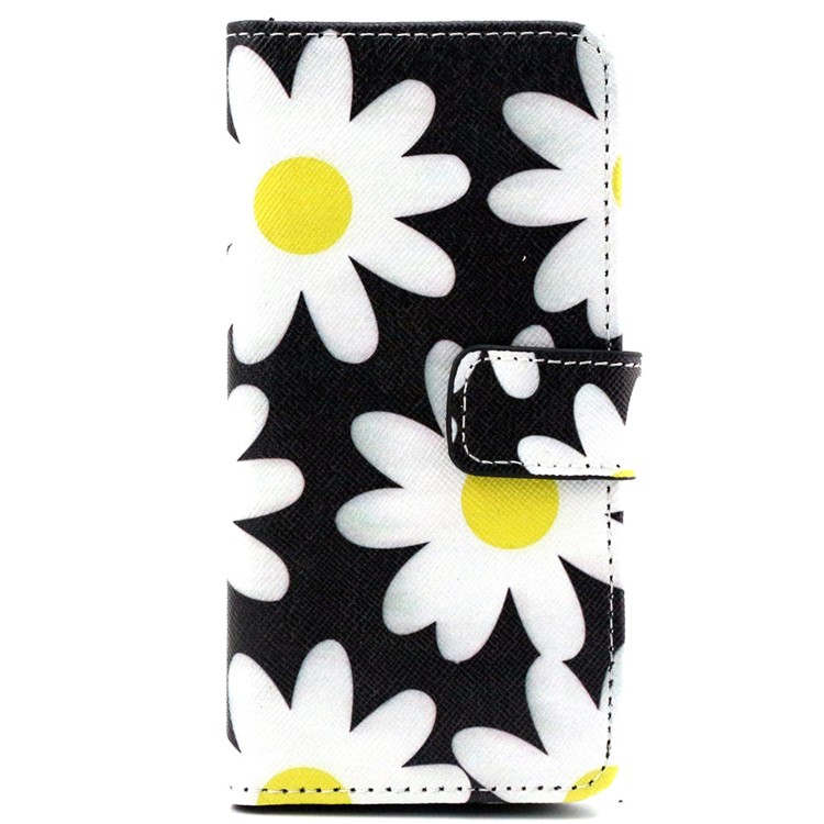 

Beautiful Flowers Magnetic Leather Stand Cover for iPhone 6s / 6
