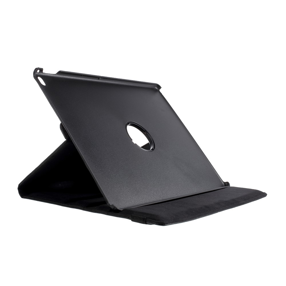 360 Rotation Smart Leather Tablet Case for iPad Pro 12.9 inch - Black-5