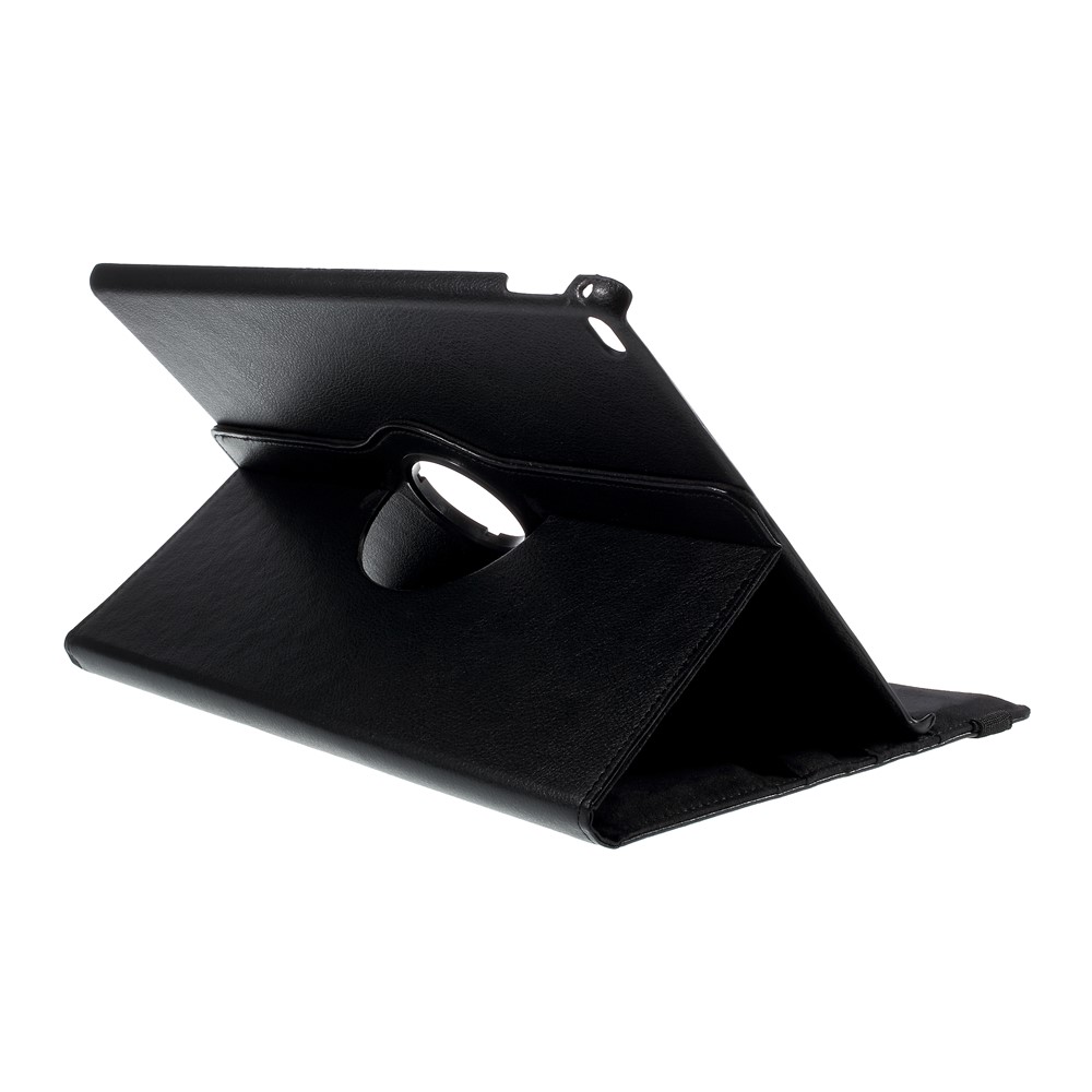 360 Rotation Smart Leather Tablet Case for iPad Pro 12.9 inch - Black-6