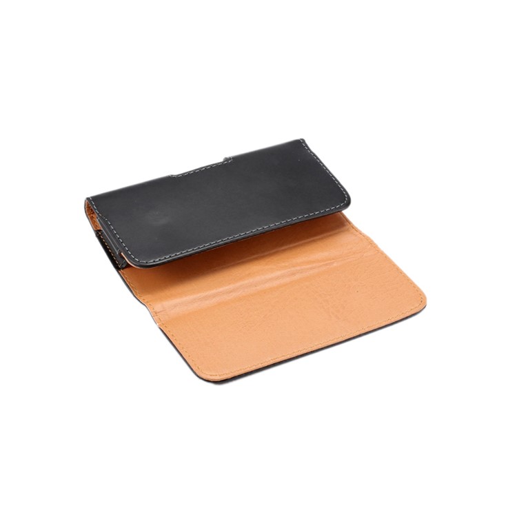 Universal Glossy Leather Case Holster for iPhone 4s with Belt Clip-5