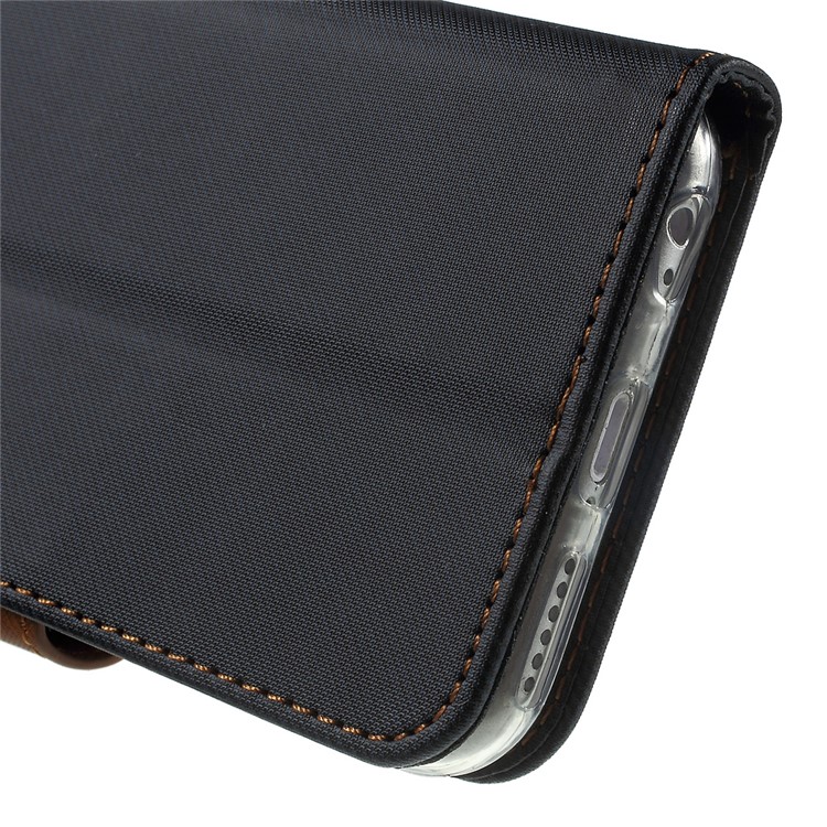 ROAR KOREA Twill Wallet Leather Case for iPhone 6s 6 4.7 inch - Black-10